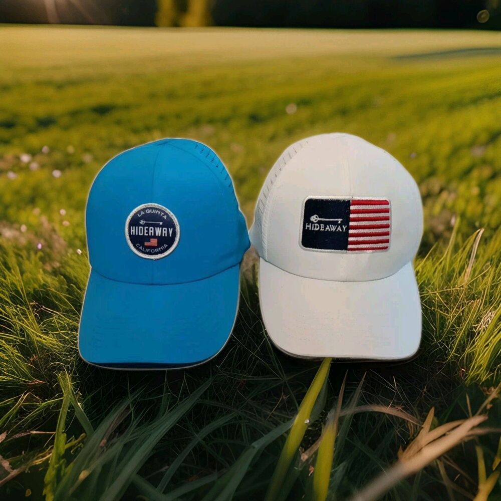 Hideaway Golf Club Imperial Ryder Cup 2020 - 2021 Hat Cap 2 Lot